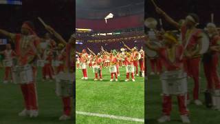 Atlanta Drum Academy Drum Line at Atlanta United Soccer Game shorts [upl. by Annaor]