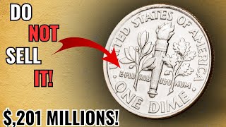 Coins MasterRETIRE on ONE DIME Worth Million of Dollars [upl. by Enylodnewg]