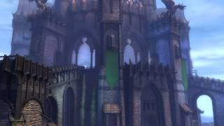 Guild Wars 2 Stone Mist Castle Vista Cut scene [upl. by Naivad]