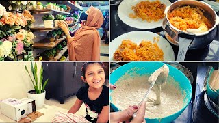 A simple day  Some healthy and quick recipe simple hijabsOats idli  little shopping [upl. by Dixil]