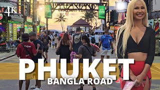 4K 🇹🇭 Phuket 2023 How is Bangla road now [upl. by Yborian685]