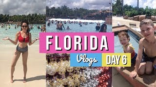 FLORIDA VLOGS DAY 6  Disney World Typhoon Lagoon  Disney Springs [upl. by Najed780]