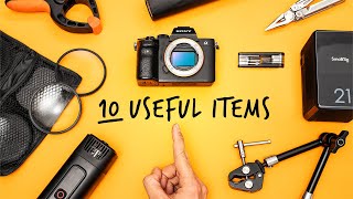 10 Pieces of Filmmaking Gear I Regret Not Buying Sooner [upl. by Modnarb]