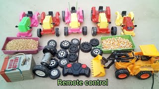 Remote Control Mini Tractor Making in tamil  Remote control tractor video [upl. by Alig]