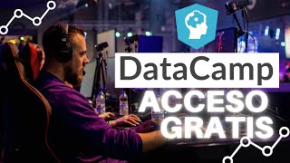 DataCamp  Cómo obtener una SUSCRIPCIÓN GRATIS  DataCamp Acceso Premiun GRATIS [upl. by Hunger]