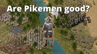 Are Pikemen worth making  Stronghold Crusader [upl. by Acnalb]