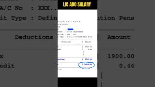 Lic Ado salary 2024 licado [upl. by Garrett670]