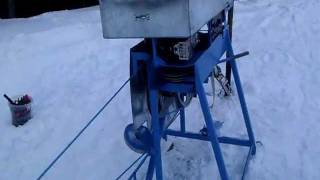 Eigenbau Skilift rope tow homemade [upl. by Merrily]