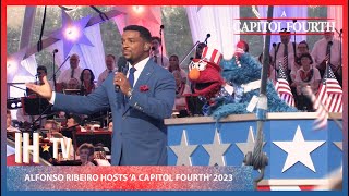 A Capitol Fourth 2023  Behind The Scenes with Alfonso Ribeiro [upl. by Hersh418]