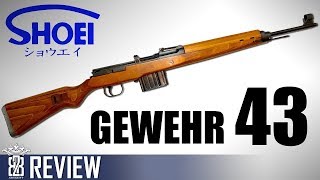 SHOEI Gewehr 43 Airsoft Blowback GBB Review Deutsch English Subtitle [upl. by Thebazile]