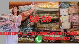 Sale on all chikankari articles  Free Shipping  order no7986804532 fashion suits trending [upl. by Suivatram]