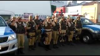 Policiais de Itaberaba prestam homenagem a policial assassinado na noite de ontem em Salvador [upl. by Ynot689]