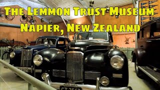 Classic British and American cars at a private museum in NZ [upl. by Atimad]