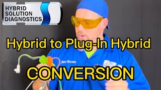 Toyota hybrid into plugin hybrid conversion upgrade [upl. by Asle]