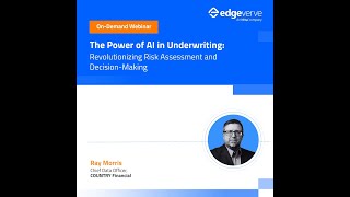 Underwriting reimagined with AI  Webinar [upl. by Llerahc]