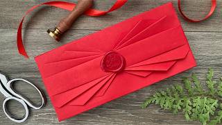 Fan Pleats Gift Wrapping  Gift Wrapping Ideas [upl. by Fassold]