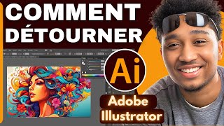 Comment Détourer Sur Illustrator  En 2025 [upl. by Nekial]