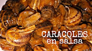 Como cocinar CARACOLES 🐌 en salsa unpedaciitodemii [upl. by Duffie]