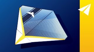 Beautiful Paper Glider — Learn How to Fold Elanus [upl. by Marigolda]