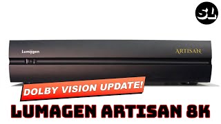 Lumagen Brings DOLBY VISION To Projectors New Artisan 8K [upl. by Enilrahc]