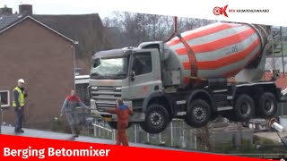 Berging betonmixer [upl. by Apeed]