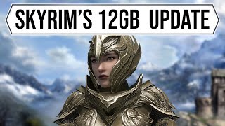 Skyrim Just Got a 12GB Paid Mods Update [upl. by Aneehsal]