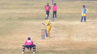 Hard hitting by U19 players TilkamanjhiVsGhantaghar cricket icc bca bcl bcl2 bhagalpur [upl. by Germaine]