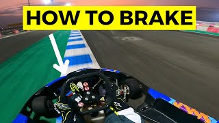 How to BRAKE in Karting tips for beginners [upl. by Leksehc]