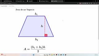 Proyecto de Areas y Perímetros pt 2 [upl. by Jordon]