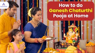 How to do Ganesh Chaturthi Pooja at Home [upl. by Stark]