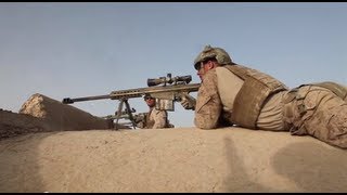 RAW Marine Scout Snipers Shoot Enemy during Operation Helmand Viper in Afghanistan [upl. by Zacarias]