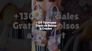 🌸 Ya tenemos más de 130 tutoriales gratuitos de bolsos a crochet en ctejidasco ✨ bolsos [upl. by Leoni9]