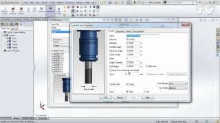 Delcam for SolidWorks 2013 R2  刀具管理優化 [upl. by Billi]