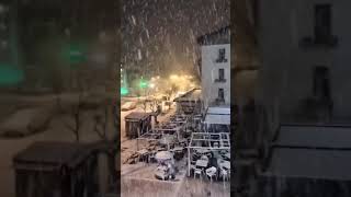 abruzzo 15 Novembre 2024 prima neve a Roccaraso in provincia dellAquila 📽️Antonella Del Castello [upl. by Adnilev]