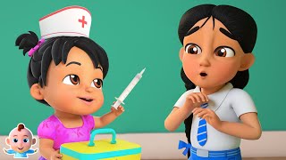 Doctor Doctor Song डॉक्टर डॉक्टर Kalu Madari Aaya  More Hindi Nursery Rhymes for Babies [upl. by Shani948]