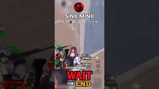 Sink mink Best 1 vs 4 clutch in Bgmi shorts bgmi pubgmobile clutch gaming [upl. by Suoiluj]