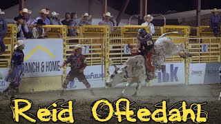 Reid Oftedahll Bull Ride on Hot n Ugly [upl. by Eninnaej]