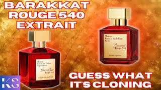 BARAKKAT ROUGE 540 EXTRAIT REVIEW  GUESS WHAT ITS CLONING [upl. by Aihpledalihp]