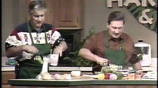 Johnsonville BratFitas  Healthy Cooking with Jack Harris amp Charles Knight [upl. by Idnek]