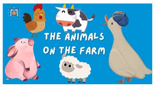 The animals on the farmn  nursery rhymes  kids songs [upl. by Anitram]