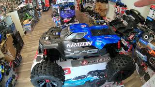 110  KRATON 4X4 4S V2 BLX Speed Monster Truck RTR new [upl. by Adnahsor769]