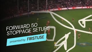 AFL Forward 50 Stoppages [upl. by Ramsdell]