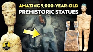 Mysterious 9000YEAROLD Prehistoric Statues of Ain Ghazal  Ancient Architects [upl. by Perron172]