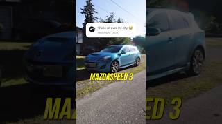 Why this MazdaSpeed 3 is so rare mazdaspeed3 [upl. by Anrehs]