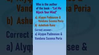 Let Me Hijack Your MindRestart Your Life With FreedomAuthor Alyque Padmasee amp Vandana Saxena Poria [upl. by Arac]