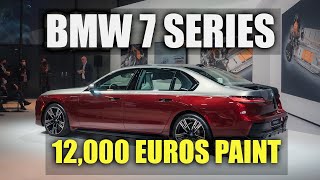 BMW 7 Series gets a €12000 paint job [upl. by Leahcim]