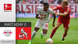 RB Leipzig  1 FC Köln 22  Highlights  Matchday 2 – Bundesliga 202223 [upl. by Kaylyn541]