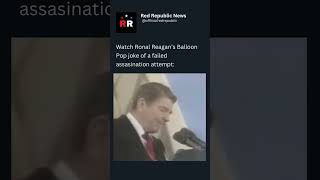 Ronald Reagans Famous  Missed me Balloon Speech Joke usa funny [upl. by Nauhs705]