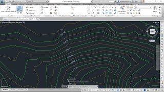 Creación de curvas de nivel en AutoCAD Civil 3D 2018 aplica a Civil 3D 2018 hasta 2025 [upl. by Amando861]