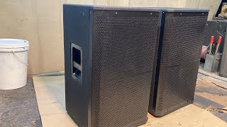 JBL SRX 715 Speaker Cabinet  15 inch Speaker Dj Box howtomake howtomakedjbox [upl. by Valdemar]